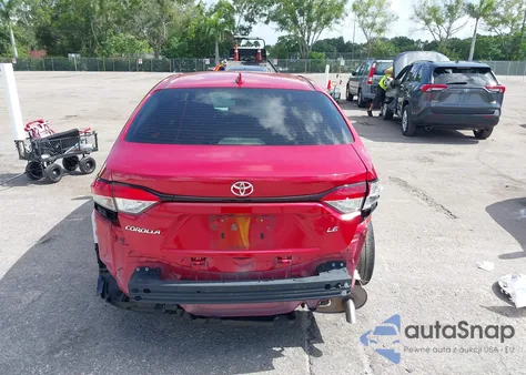 2021 Toyota Corolla Le из США, поврежденный, VIN JTDEPMAE5MJ130780